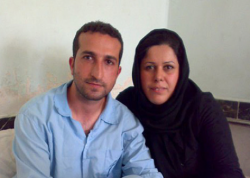 Pastor Yousef Nadarkhani and his wife.